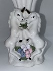 Mythical Unicorn Girly Porcelain Unicorn Figurine Ceramic Vase Unmarked Gold