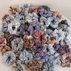 Women Girl Hair Scrunchies Velvet Elastic Hair Bands Scrunchy Rope Ties Lot