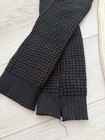 2x Leg Warmers Black And Ivory