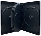 Black 8 Disc Dvd Cases Lot