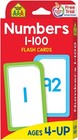 Numbers 1-100 Flash Cards - 50 Double-sided Cards   Educational Tools For Kids