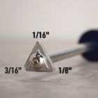 Qep 10020 Solid Forged Steel Grout Removal Tool With Durable Carbide Tips