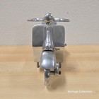 Vintage Zodax Aluminum Metal Vespa Scooter Sculpture Statue D  cor Display Rare