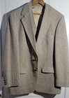 70s Vtg Botany 500 3 Piece Tweed Wool Suit Fleck Vest Jacket 42r Acwa Union Usa