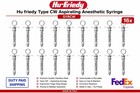 Lot Of 16x Hu-friedy Cw Style Dental Anesthetic Aspirating 1 8ml Syringe Syrcw