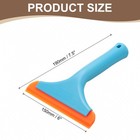 Squeegee 6 Inch Water Blade Shower Squeegee For Window Glass Door  Blue