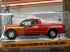 1 64 Greenlight Fdny New York Fire Department 2015 Ford F-150 Pickup New In Pack