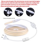 Super Bright 220v 110v Cob Led Strip Light 288leds M Flexible Kitchen Lamp Ra90