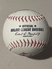 2017 Rawlings Official Mlb Baseball W  Miami Marlins Logo Robert Manfred
