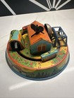 Marx Vintage 1920s Tin Wind Up Train Set Works 