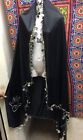 Egyptian Eskandari Melaya Scarf  Belly Dance Veil  New Handmade Trimmed Wrap