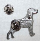 Rottweiler Dog Harris Fine Pewter Pin Jewelry Art Usa Made