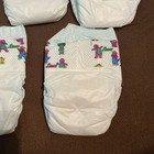 Luvs Ultra Leakguards Size 1 Diapers Barney Print - 5 Count - Vintage 1999 Usa