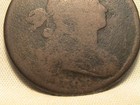 1798 Draped Bust Large Cent Style 2 Hair