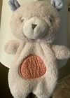 Ingenuity Bean Bag Lovey Plush Stuffed Doll Nate Bear Partial Unstuffed Cuddle