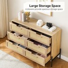 6 Drawer Dresser For Bedroom Modern Dresser Chest Of Drawer Storage Cabinet Home
