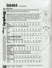 Simplicity 9464 Vintage Retro 1940s Dress  Sewing Pattern Misses Size  New