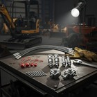 Excavator Diverter Valve Kit For Single double Acting Cylinders