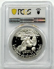 1973-s Eisenhower  ike  Proof Silver Dollar Pcgs Pr69cam Blue Label