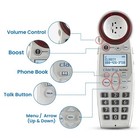 Clarity Xlc3 4 Dect 6 0 Landline Amplified Cordless Phone Extra-loud Ringer Big