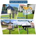 Bird Feeder Pole  109 Inch Heavy Duty Bird House Pole Kit For Outdoors