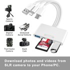 5 In 1 Memory Card Reader Usb 3 0 Otg Adapter Sd Card Reader For Iphone ipad