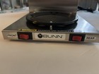 Bunn 11402 0001 Electric Coffee Pot Warmer - Two Burners-front To Back