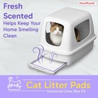 Fresh Scented Cat Pads Refills For Tidy Cats Breeze Litter System 50 Pads For