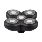 2pcs 5 Blades Floating Shaving Bald Replacement Shaver Head For Electric Razors