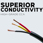 3 Way Trailer Wire  100 Feet      Heavy Duty 14 Gauge 3 Conductor Insulated Rv