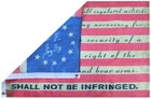 2x3 The 2nd Amendment Betsy Ross Vintage 100d 2 x3  Woven Poly Nylon Flag Banner
