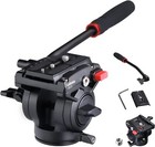 Tripod Head For Video Dslr Camera  Heavy Duty Fluid Head Tripod With Quick Re   