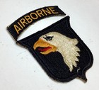 Original Wwii Us Army 101st Airborne Division Paratrooper Patch