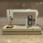 Vtg 70s Sears Kenmore 158 13201 Sewing Machine W  Foot Pedal Made In Japan Works