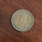 1933 Canada One Cent Penny     King George V     Circulated Canadian Coin