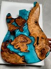Burl Wood Full Epoxy Resin Electric Guitar Custom Replacement Body