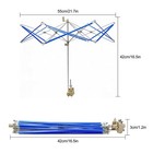 Yarn Swift Umbrella Metal Adjustable Knitting Holder Foldable Table Crocheting