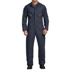 Men s Deluxe Long Sleeve Coveralls - 7 5 Oz Twill Mechanic Jumpsuit  Industrial