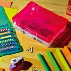 Novelinks 4x6 Photo Storage Box  16 Cases  Holds 1600 Photos  Multicolor