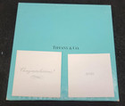 Tiffany   Co  8  Sterling Silver Plate W  Bag   Box  Avon 25 Yr  Service Award