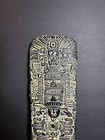 Vintage Guatemalan Mayan Aztec Quirigua Stela Replica Carved Wall Art Artifact