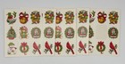 Vintage Lot Of 1980   s Christmas Stickers - Eureka  Hallmark  Etc 
