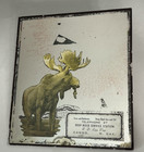 Vtg Souvenir Picture From Deep Rock Service Station Cando North Dakota 1940 s