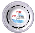 Pyle Plmr82 300 Watts 8   2 Way White Marine Boat Waterproof Speakers System