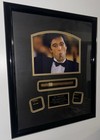 Scarface Al Pacino Framed Picture With Cigar   Bullets Collectable