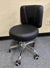 New Pedicure Stool 2024 For Salon Spa Chair Nail Short Adjustable Height Black