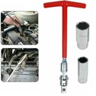 3x Spark Plug Socket Wrench T-handle Swivel Removal Tool 16mm 5 8    21mm 13 16 