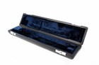 17 Holes Flute Case Black Leather Wooden Flute Bag B Foot Beautiful New