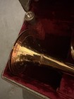 Getzen De Luxe Model Trumpet Brass Finish Brass Bell Piston Valves With Case