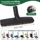 Miele C1 C2 C3 Vacuum Floor Brush 12  Natural Horsehair Hard Floor Tool 35mm